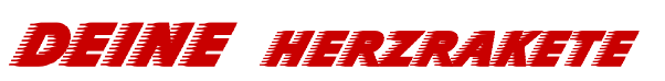 Deine  HERZRAKETE 
